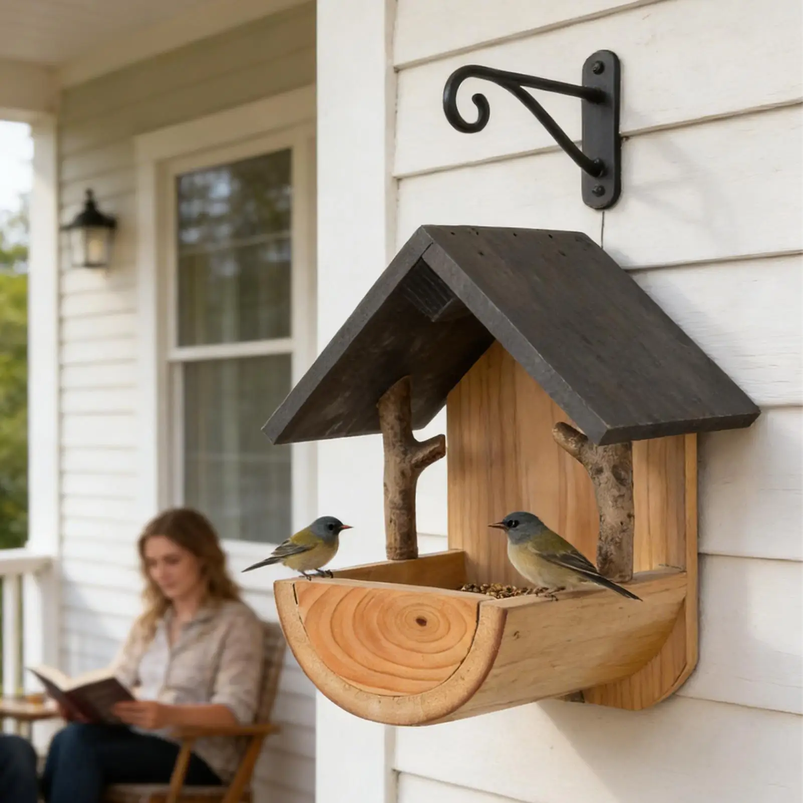 Wall Mount Wooden bird feeder  - Watches & Jewelry Repair Center New York Reviews recension och pris