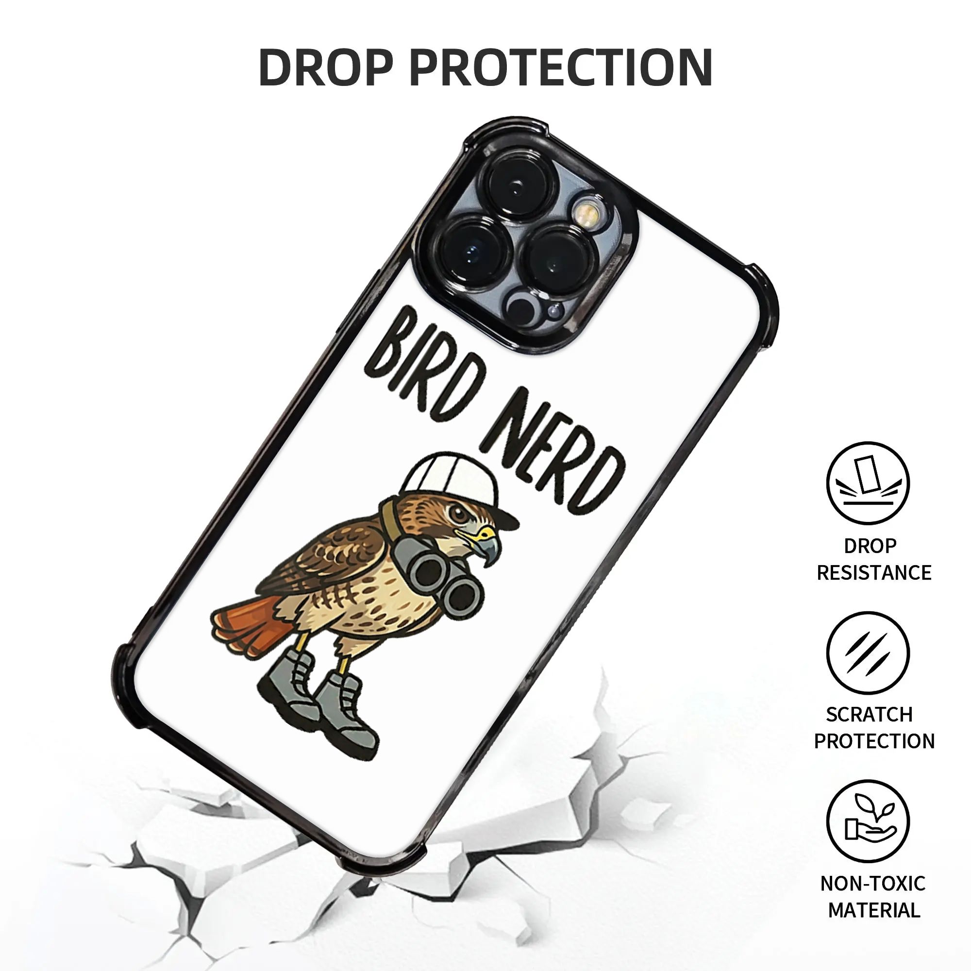 Funny Bird Nerd Watching Red T - Watches & Jewelry Repair Center New York Reviews recension och pris
