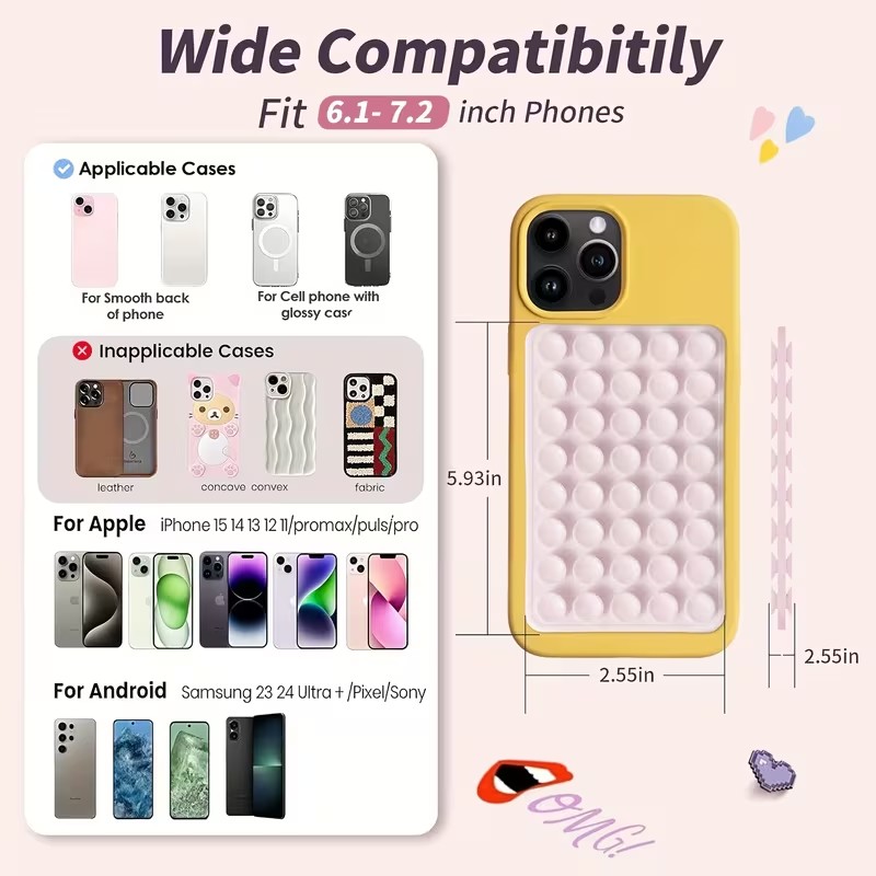 2-Pack Silicone Suction Phone  - Watches & Jewelry Repair Center New York Reviews recension och pris