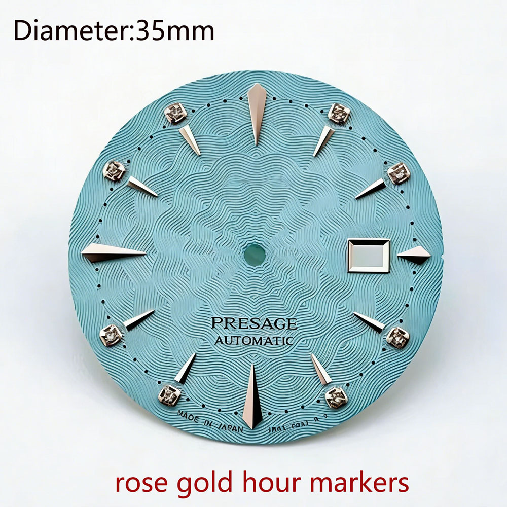 35mm NH35 S logo presage s dia - Seiko Watch Presage recension och pris