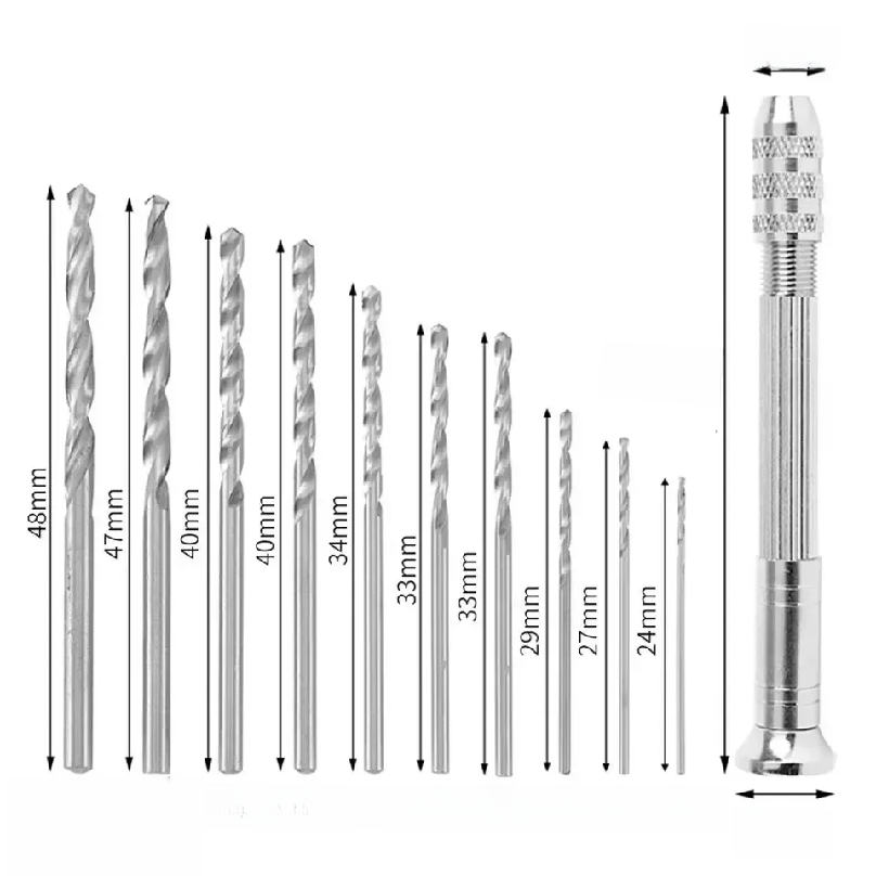 0.8-3.0mm Mini Hand Drill Wood - Watches & Jewelry Repair Center New York Reviews recension och pris